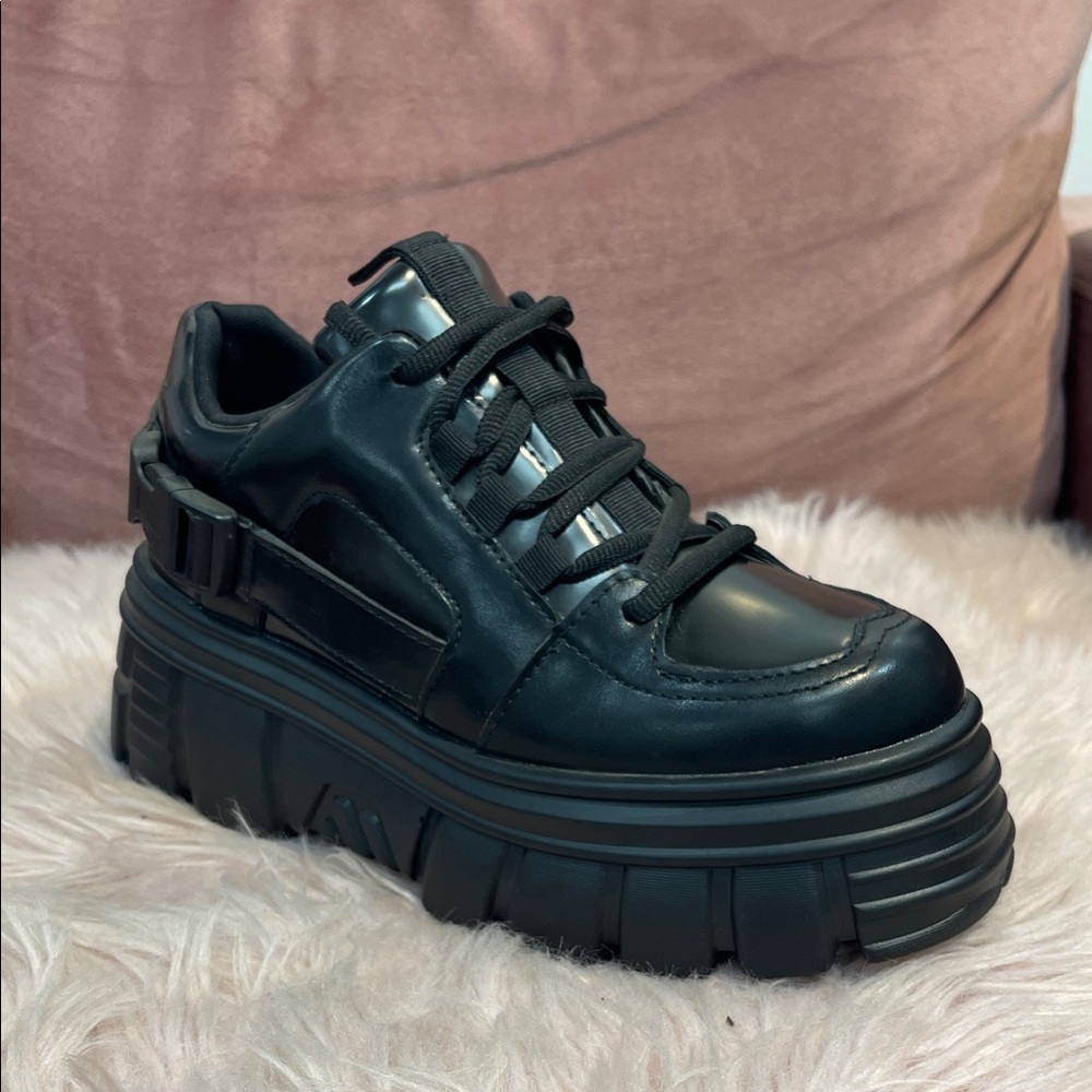 Goth Platform Sneakers